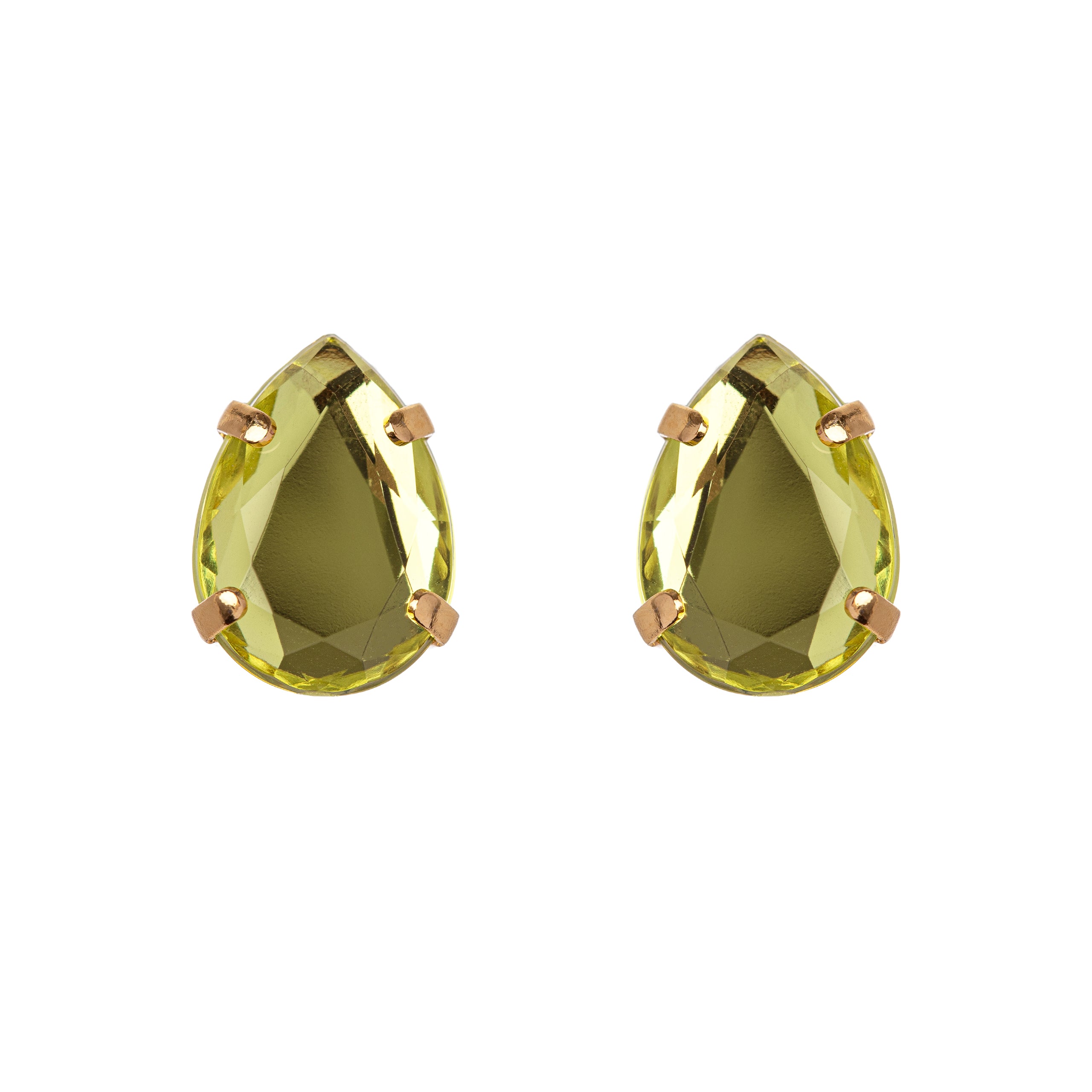 Orecchini a goccia Reverse - Giallo - Sodini Bijoux