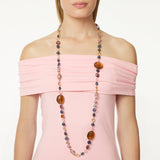 Long necklace Hermitage - Multicoloured - Sodini Bijoux