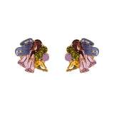 Fantasy earrings Hermitage - Multicoloured - Sodini Bijoux