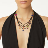Collana corta a tre fili Colleen - Multicolor - Sodini Bijoux