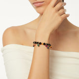 Elastic bracelet with pendants Colleen - Multicolor - Sodini Bijoux