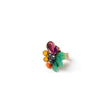 Ring with large charm Colleen - Multicolor - Sodini Bijoux