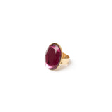 Ring with oval top Colleen - Multicolor - Sodini Bijoux