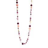 Collana lunga Sleeping Satellite - Viola - Sodini Bijoux