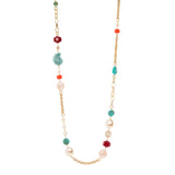 Collana lunga Ondina - Multicolor - Sodini Bijoux