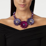 Collana corta Demetra - Viola - Sodini Bijoux