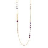 Collana lunga con piccoli elementi Demetra - Multicolor - Sodini Bijoux