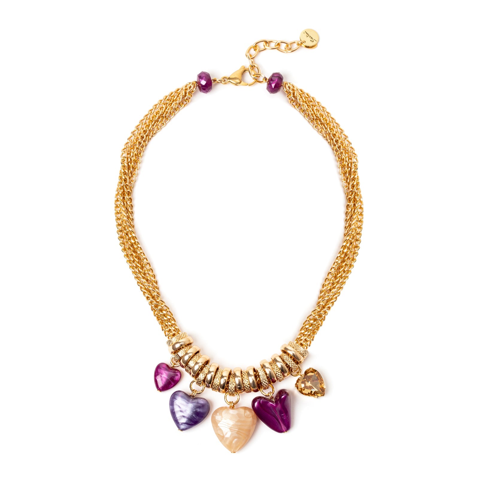 Girocollo multifilo Demetra - Multicolor - Sodini Bijoux