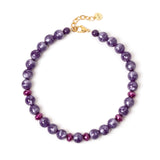 Girocollo a boule Demetra - Viola - Sodini Bijoux