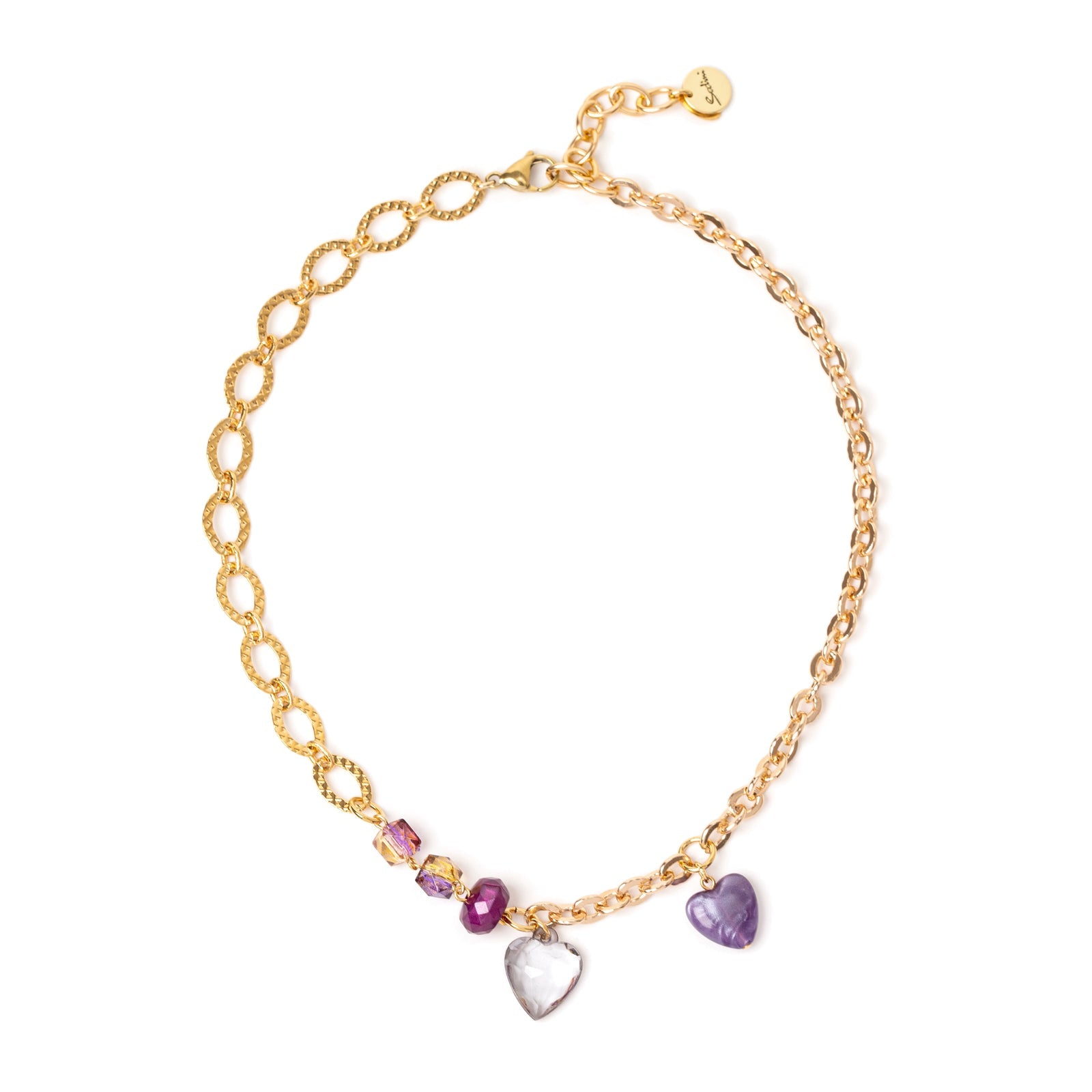 Girocollo a due catene Demetra - Multicolor - Sodini Bijoux