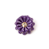 Spilla a fiore Demetra - Viola scuro - Sodini Bijoux