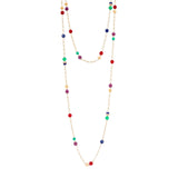 Collana extra lunga Nellie - Multicolor - Sodini Bijoux