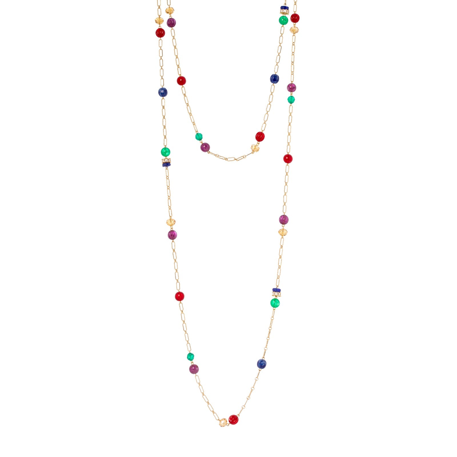 Collana extra lunga Nellie - Multicolor - Sodini Bijoux
