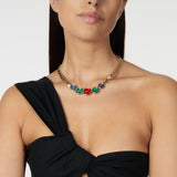Collana a maglia geometrica Nellie - Multicolor - Sodini Bijoux