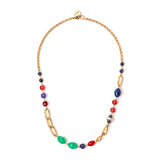 Collana catena boule, olivine Nellie - Multicolor - Sodini Bijoux