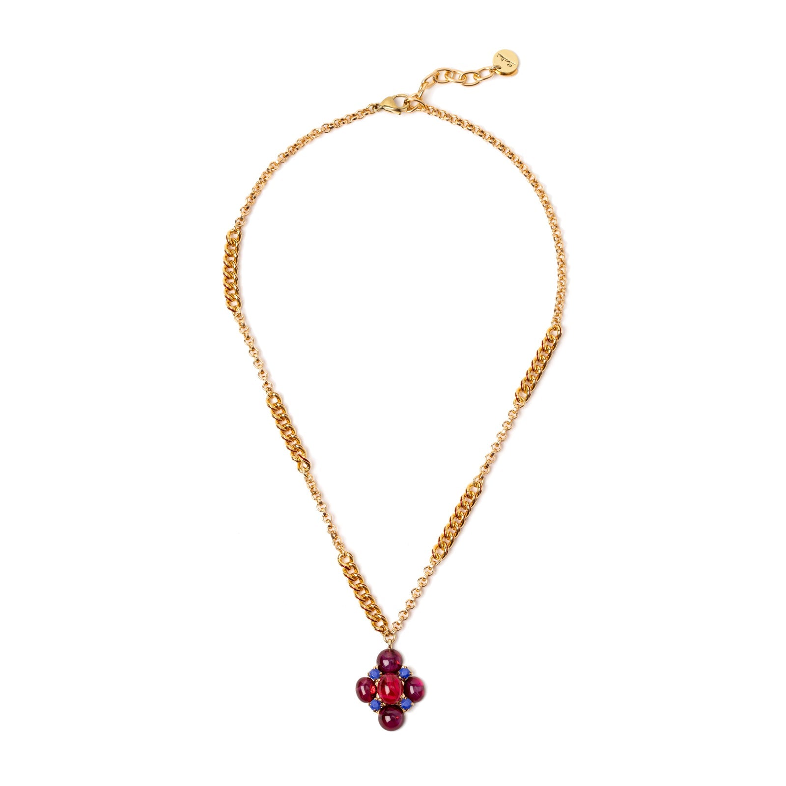 Collana con catena multistile Nellie - Multicolor - Sodini Bijoux