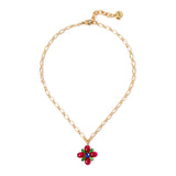 Girocollo con catena a maglie lunghe Nellie - Multicolor - Sodini Bijoux