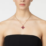 Girocollo con catena a maglie lunghe Nellie - Multicolor - Sodini Bijoux