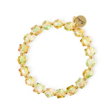 Bracciale elastico beads a cubetti Rio Verde - Multicolor - Sodini Bijoux