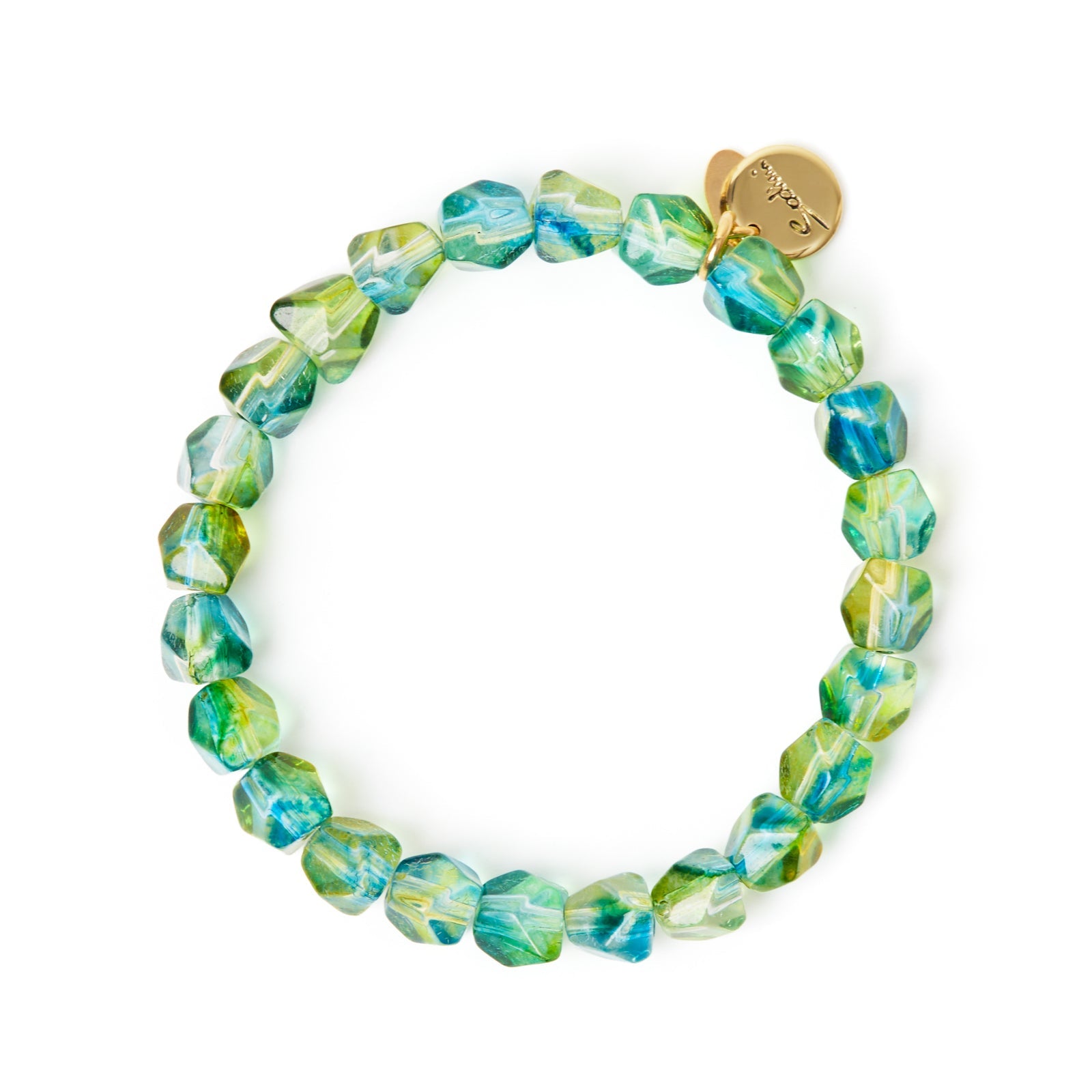 Bracciale elastico beads coniche Rio Verde -  - Sodini Bijoux