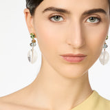 Orecchini cristallo e grande bead Rio Verde - Multicolor - Sodini Bijoux