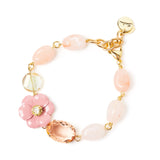Bracciale bonbon e fiore Santa Margherita - Rosa - Sodini Bijoux