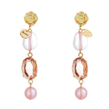 Long earrings Santa Margherita - Multicolor - Sodini Bijoux