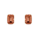 Orecchini cristallo emerald Santa Margherita - Rosa - Sodini Bijoux