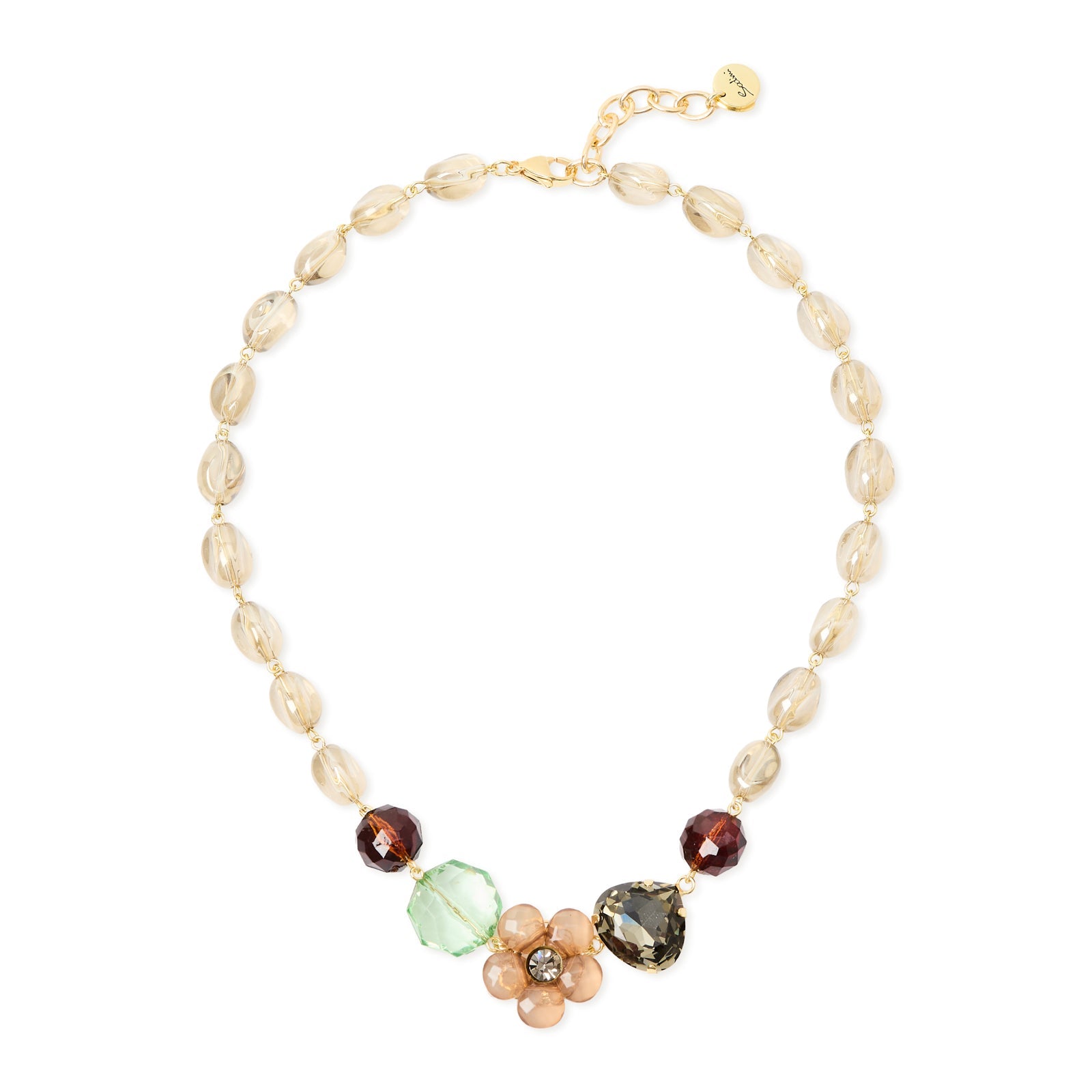 Collana corta fiore Rea - Multicolor - Sodini Bijoux