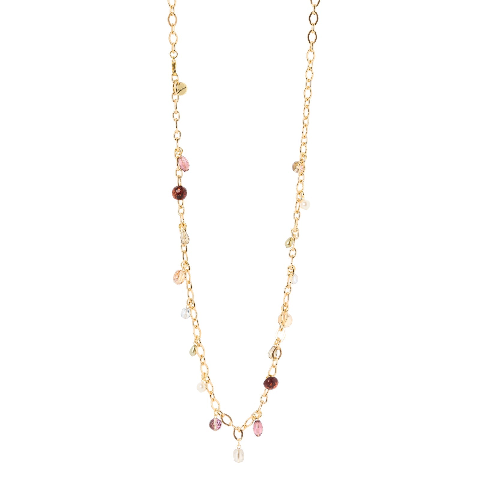 Collana lunga piccoli pendenti Rea - Multicolor - Sodini Bijoux
