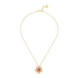 Collana catena fiore Rea - Pesca - Sodini Bijoux