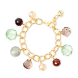 Bracciale catena pendenti Rea - Multicolor - Sodini Bijoux