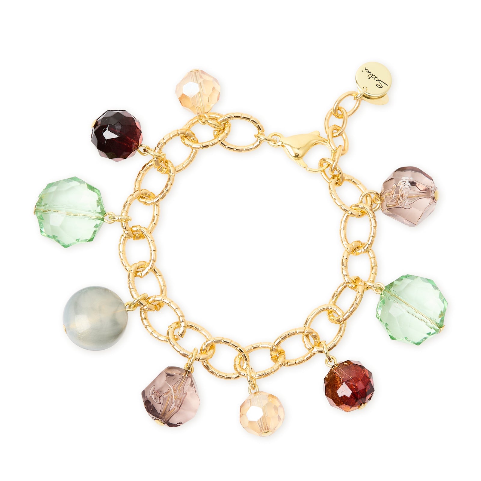 Bracciale catena pendenti Rea - Multicolor - Sodini Bijoux