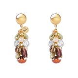 Orecchini grappolo Rea - Multicolor - Sodini Bijoux