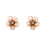 Orecchini fiore Rea - Pesca - Sodini Bijoux