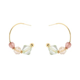 Orecchini cerchietto tre elementi Rea - Multicolor - Sodini Bijoux