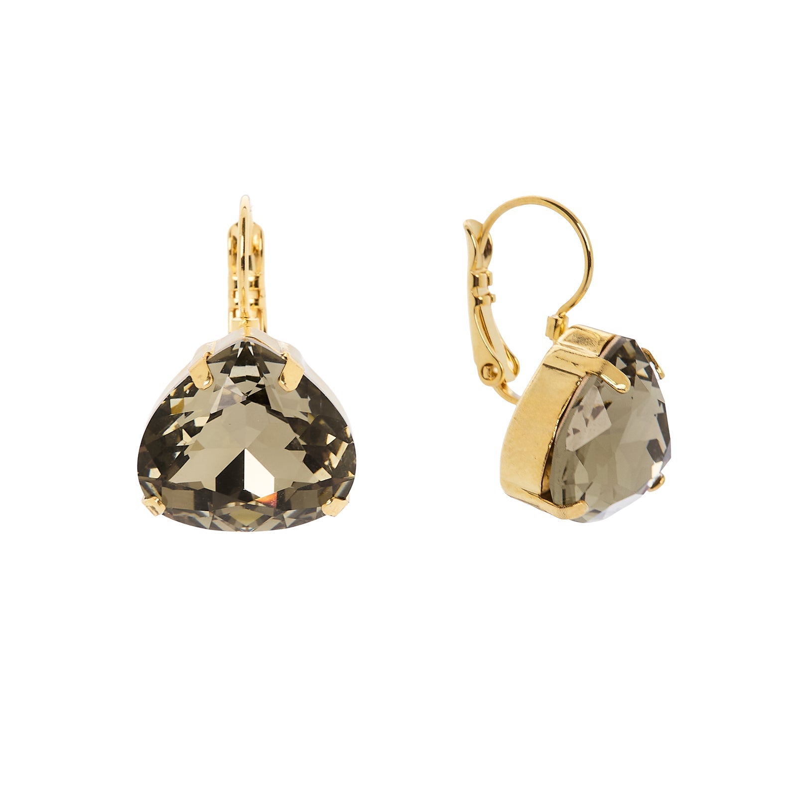 Orecchini monachella castagna Rea - Grigio - Sodini Bijoux