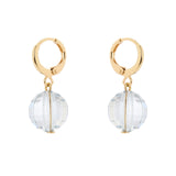 Orecchini cerchietto sfera Rea - Turchese - Sodini Bijoux