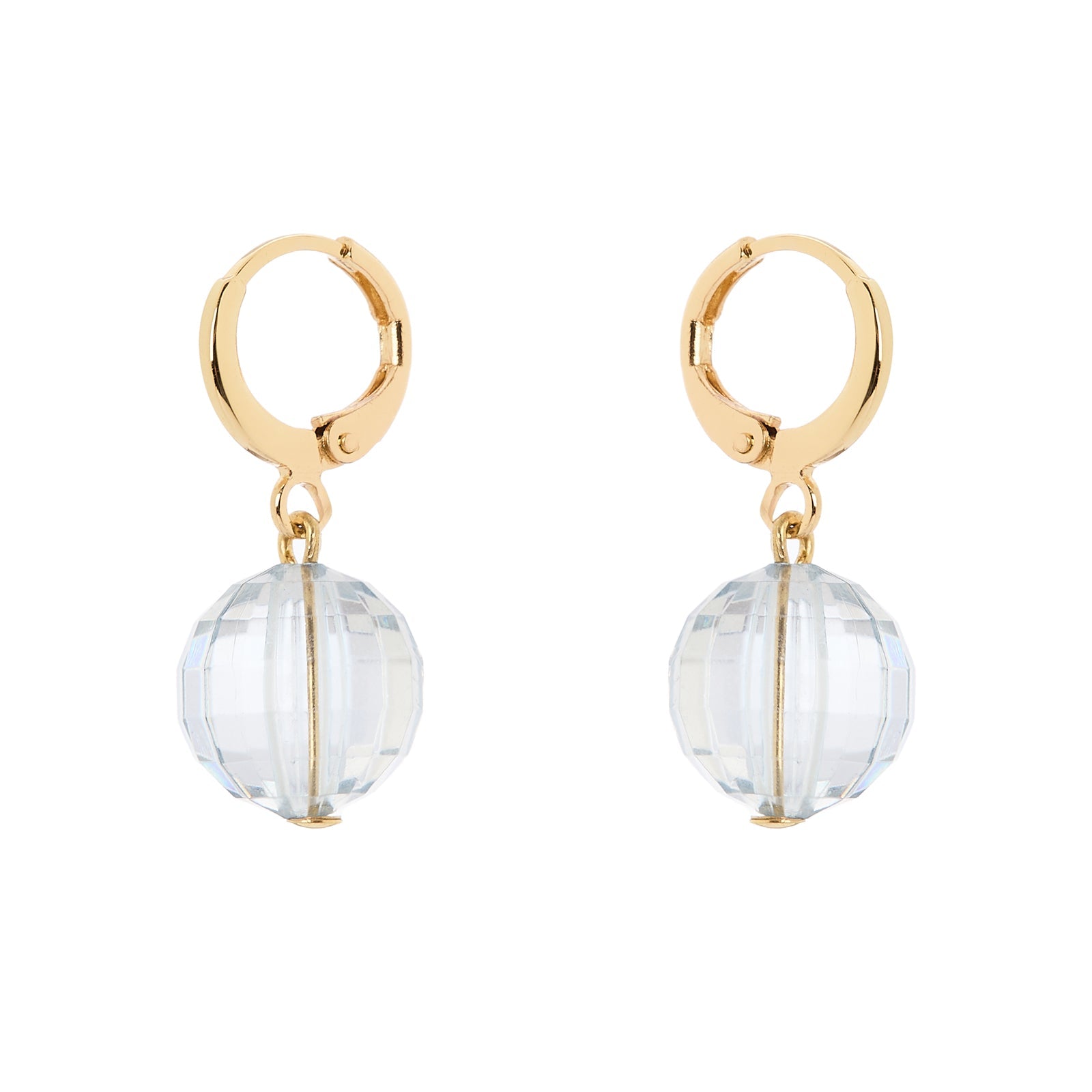 Orecchini cerchietto sfera Rea - Turchese - Sodini Bijoux