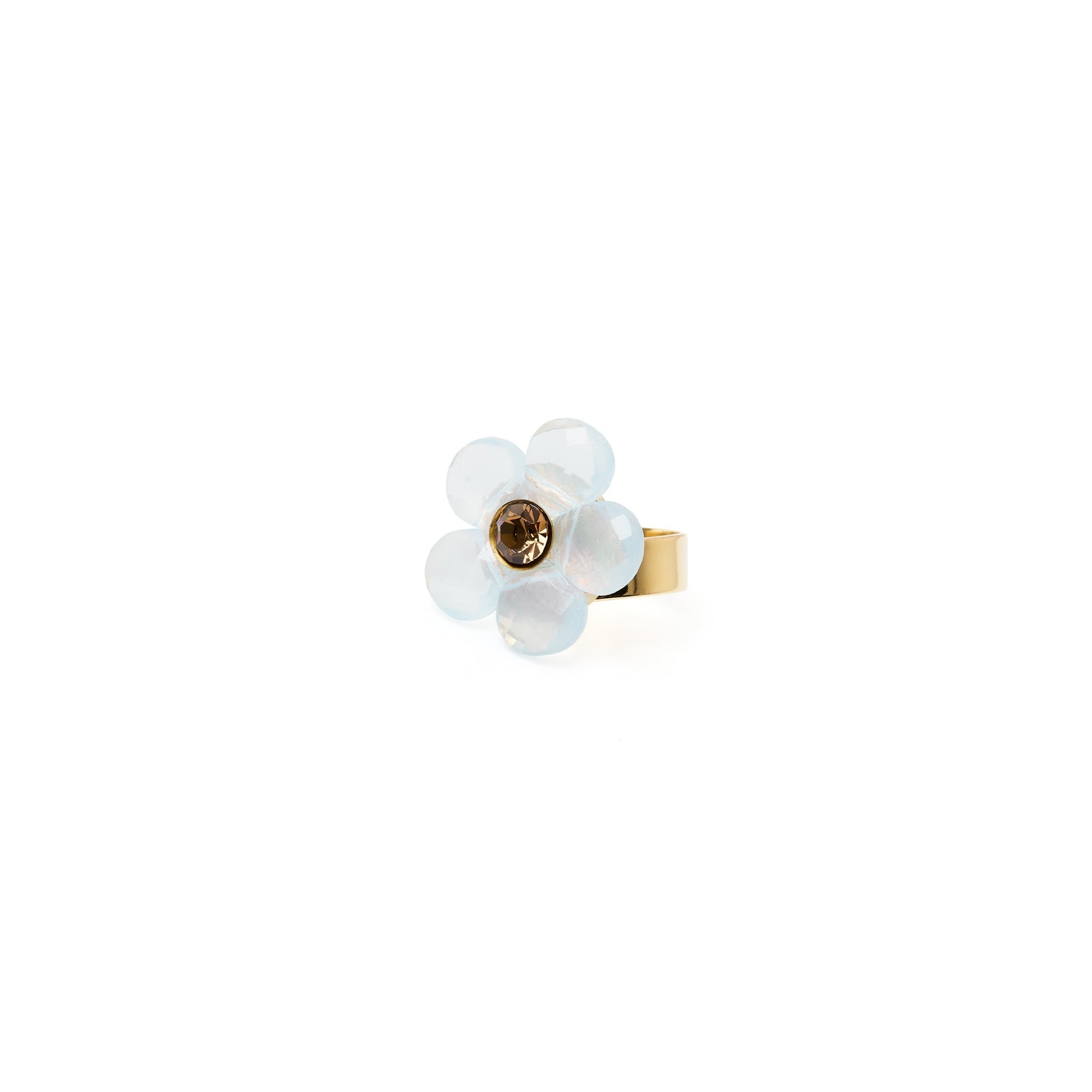 Anello fiore Rea - Turchese - Sodini Bijoux