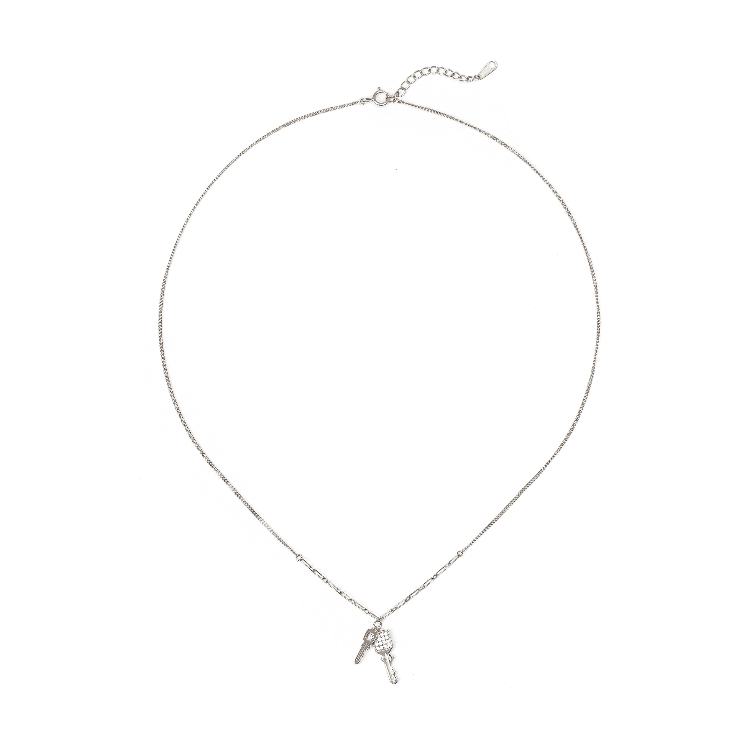 Collana con charm chiave - Argento - Sodini Bijoux