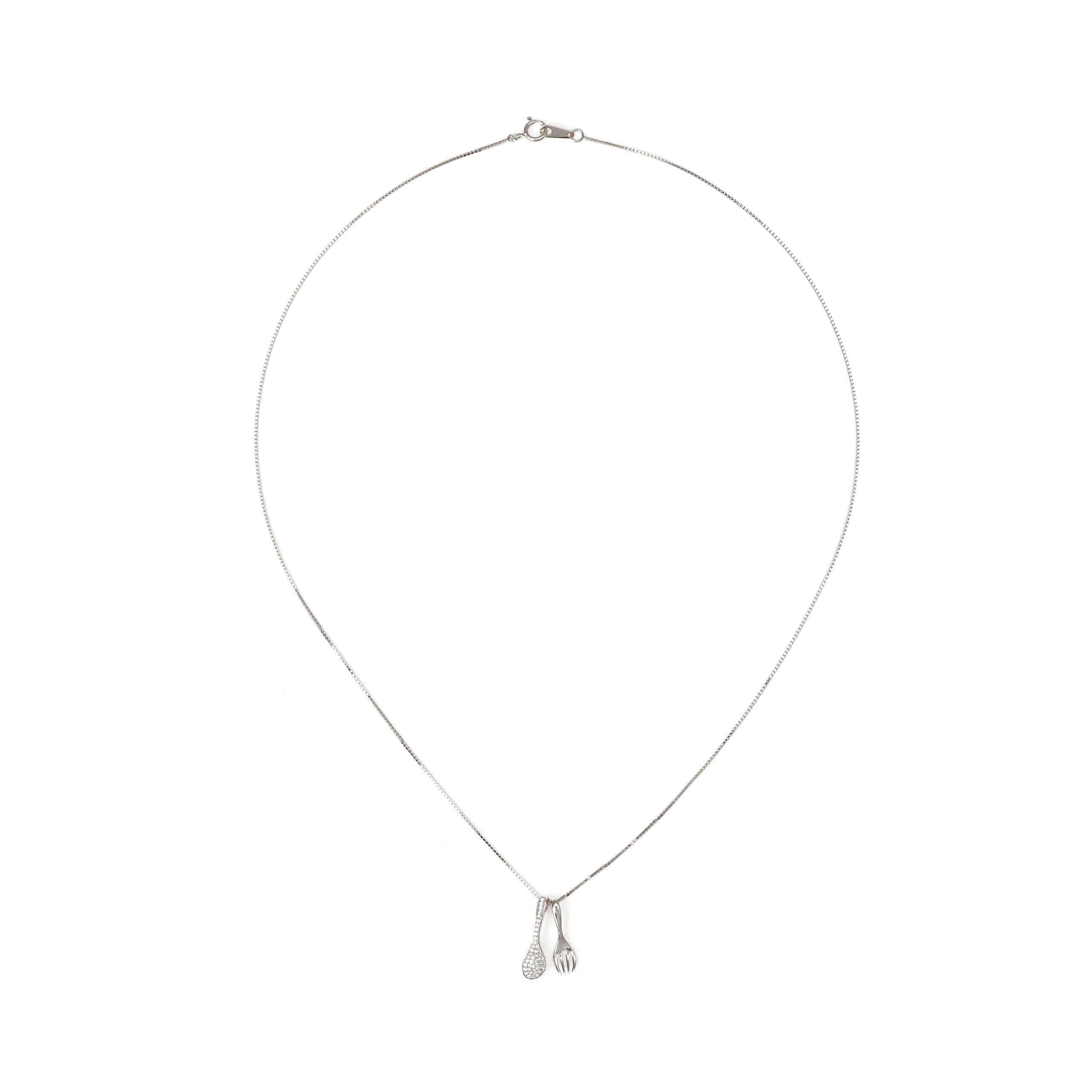 Collana charm posate - Argento - Sodini Bijoux