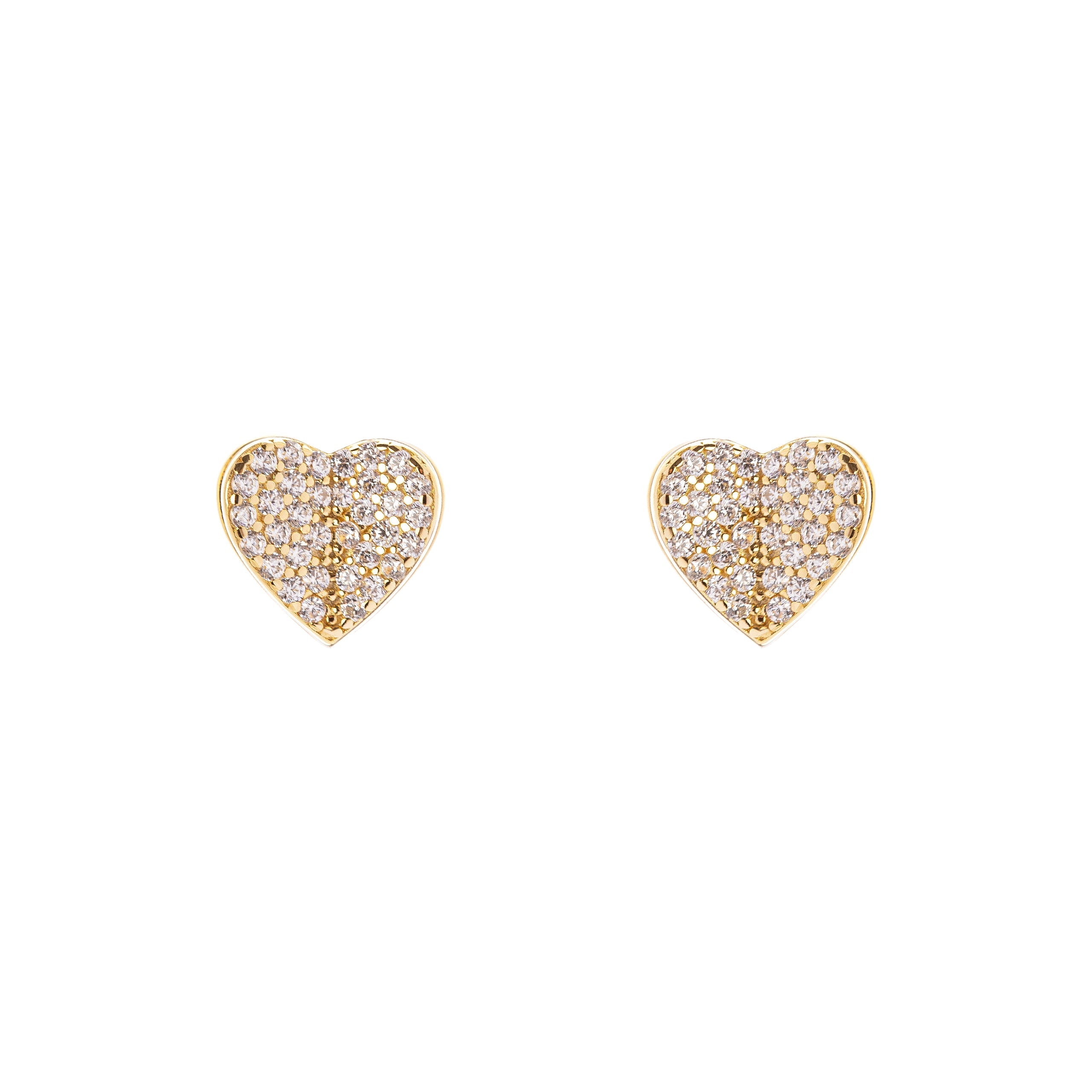 Orecchini a cuore - Oro - Sodini Bijoux
