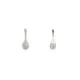 Orecchini charm posate - Argento - Sodini Bijoux