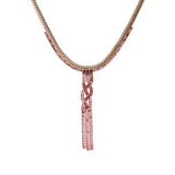 Collana a cravatta Cometa - Rosa - Sodini Bijoux