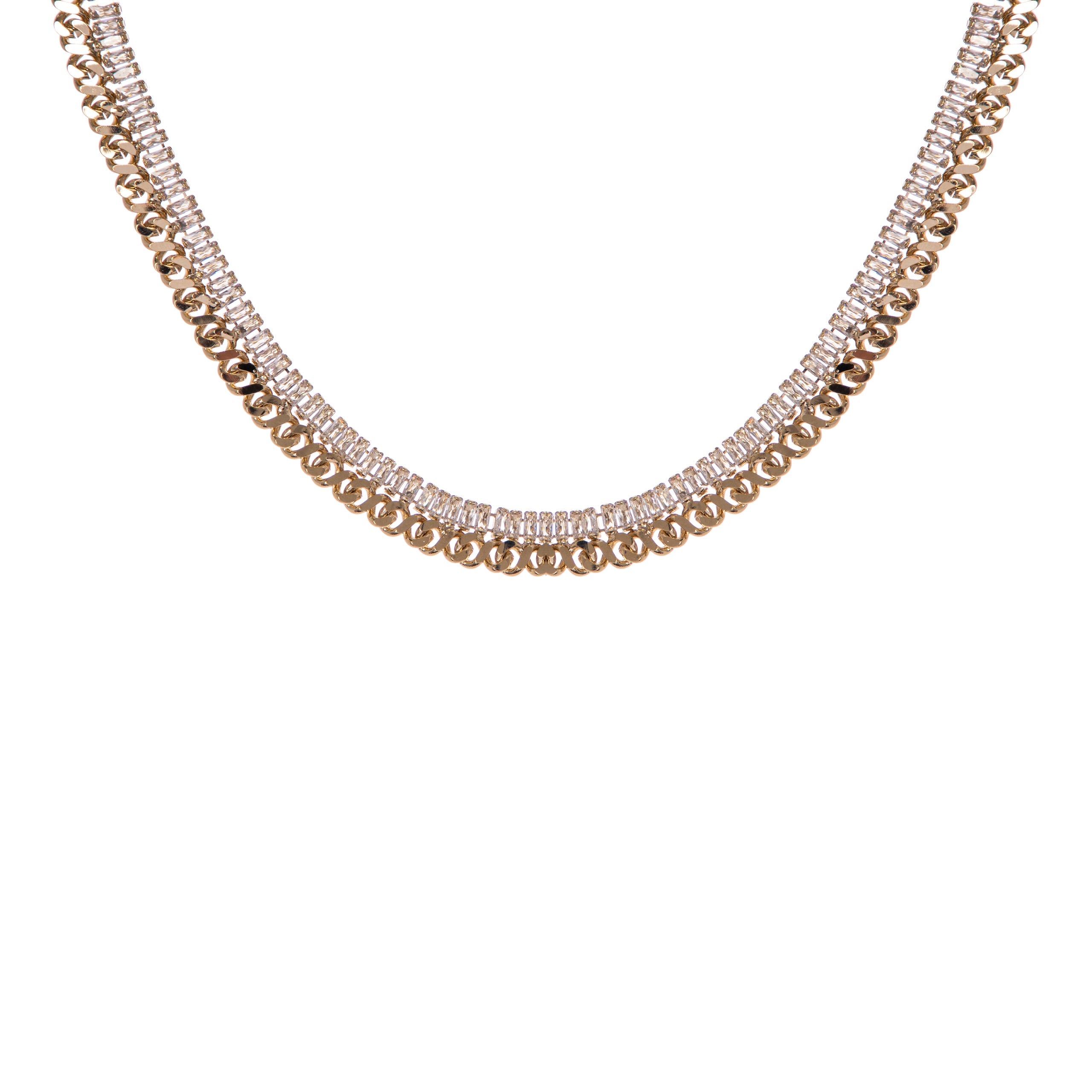 Girocollo a due fili Cometa - Bianco - Sodini Bijoux
