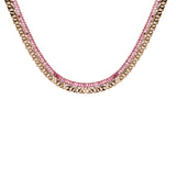 Girocollo a due fili Cometa - Rosa - Sodini Bijoux