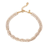 Girocollo choker a due fili Cometa - Bianco - Sodini Bijoux