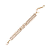 Bracciale a tre fili Cometa - Bianco - Sodini Bijoux