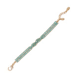 Bracciale a due fili Cometa - Turchese - Sodini Bijoux